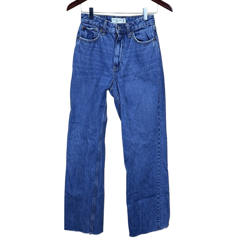 Abercrombie & Fitch The Loose High Rise Curve Love Jeans Womens 24